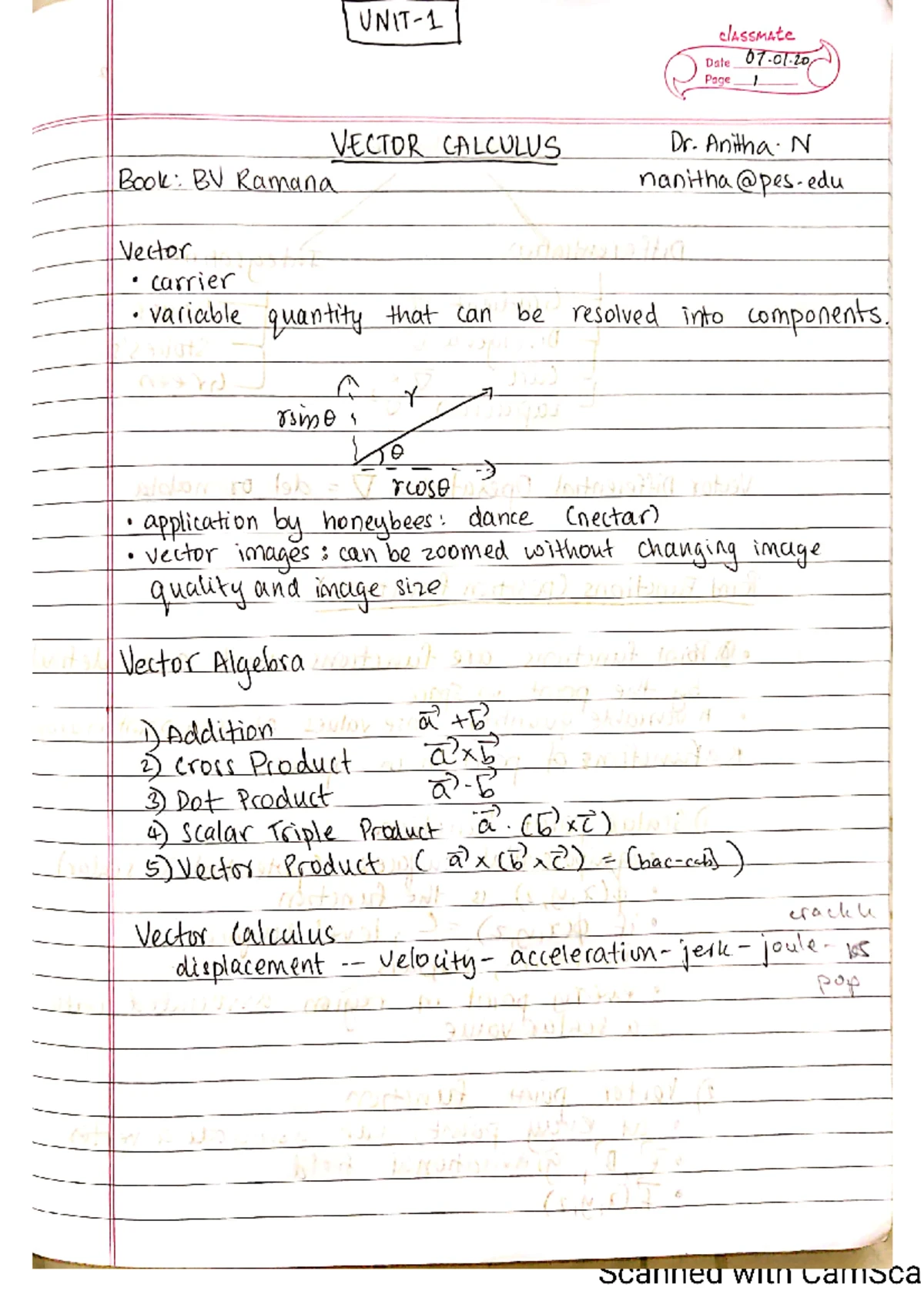 Unit 3 Notes on Laplace Transforms - Engineering Mathematics II ...