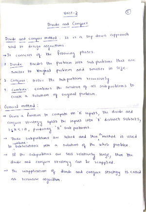 Unit2-2 - practice material - Greedy Method (OR) Data abstraction: The ...