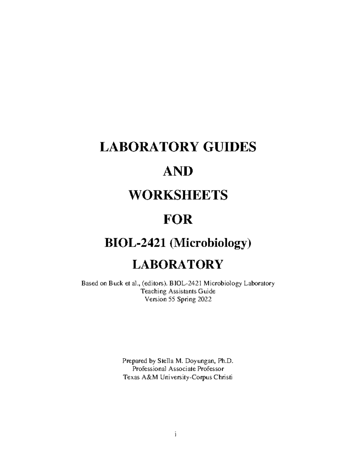 BIOL-2421 Microbiology Lab: Guides, Worksheets, and Policies - Studocu
