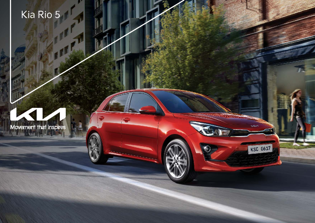 KIA RIO 5 Model Overview - Ficha RIO5 19jun - Studocu