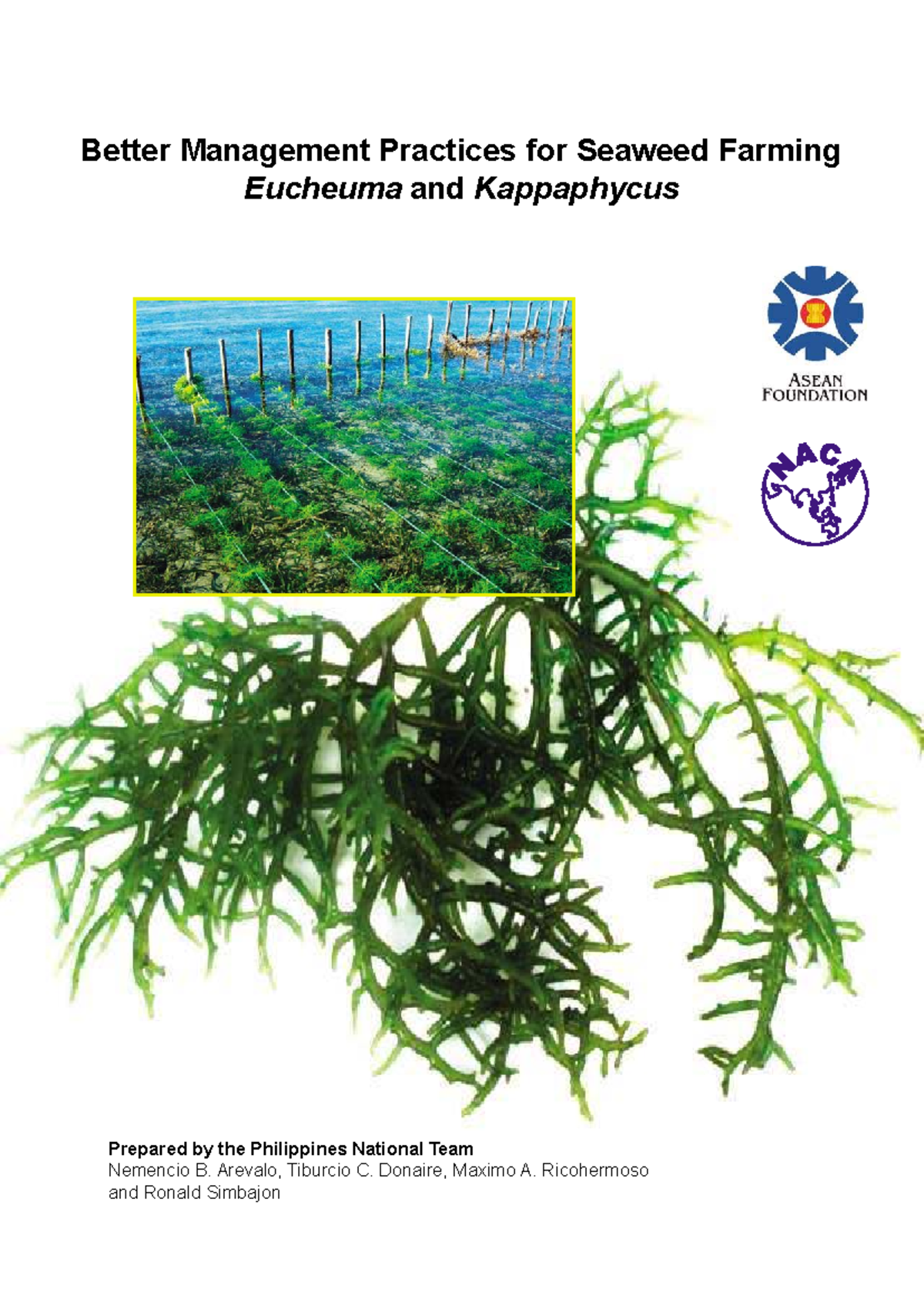 Asean Foundation Seaweed Farming - Better Management Practices for ...