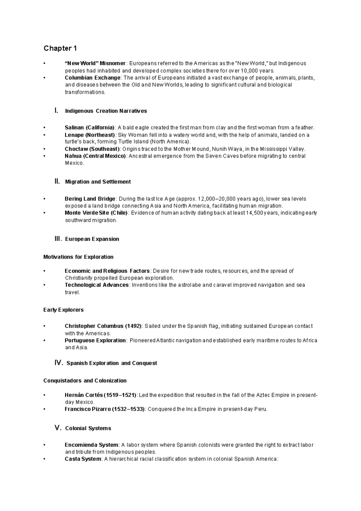 USA 1-13: Comprehensive Notes on Early American History and Expansion ...