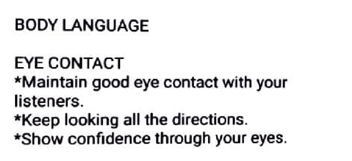 Body Language Notes: Understanding Non-Verbal Communication - Studocu