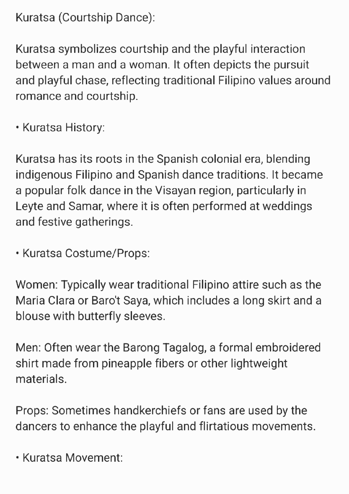 Notes 240902 192155 - law - Kuratsa (Courtship Dance): Kuratsa ...