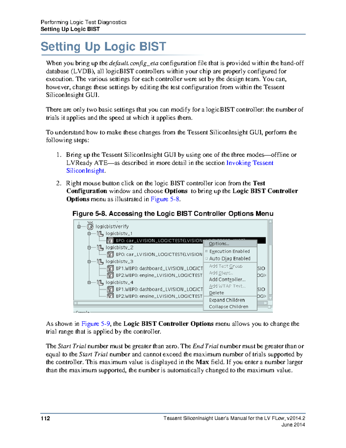 Setting Up Logic BIST Diagnostics for LVDB Controllers - Studocu