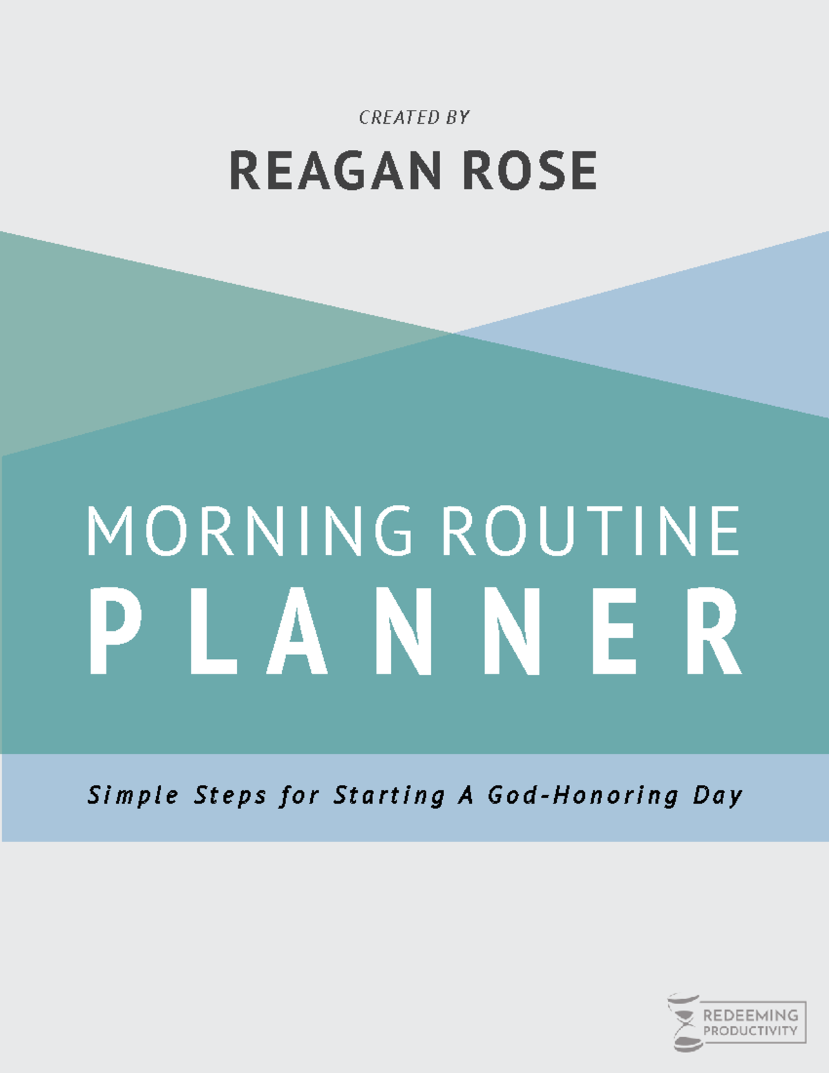 Morning-Routine-Planner - MORNING ROUTINE P L A N N E R CREATED BY ...