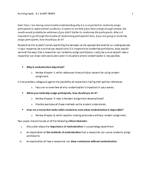 PSY 634 Final Project Milestone Two: Annotated Bibliography on ASD ...