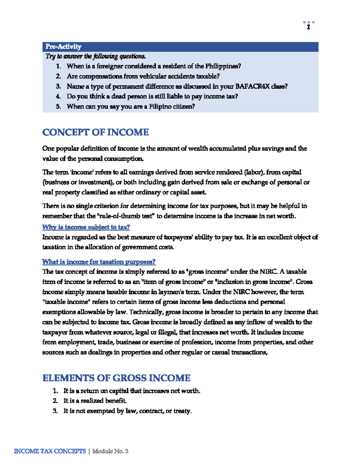 Module 3 Study Guide: Key Concepts and Overview - Studocu