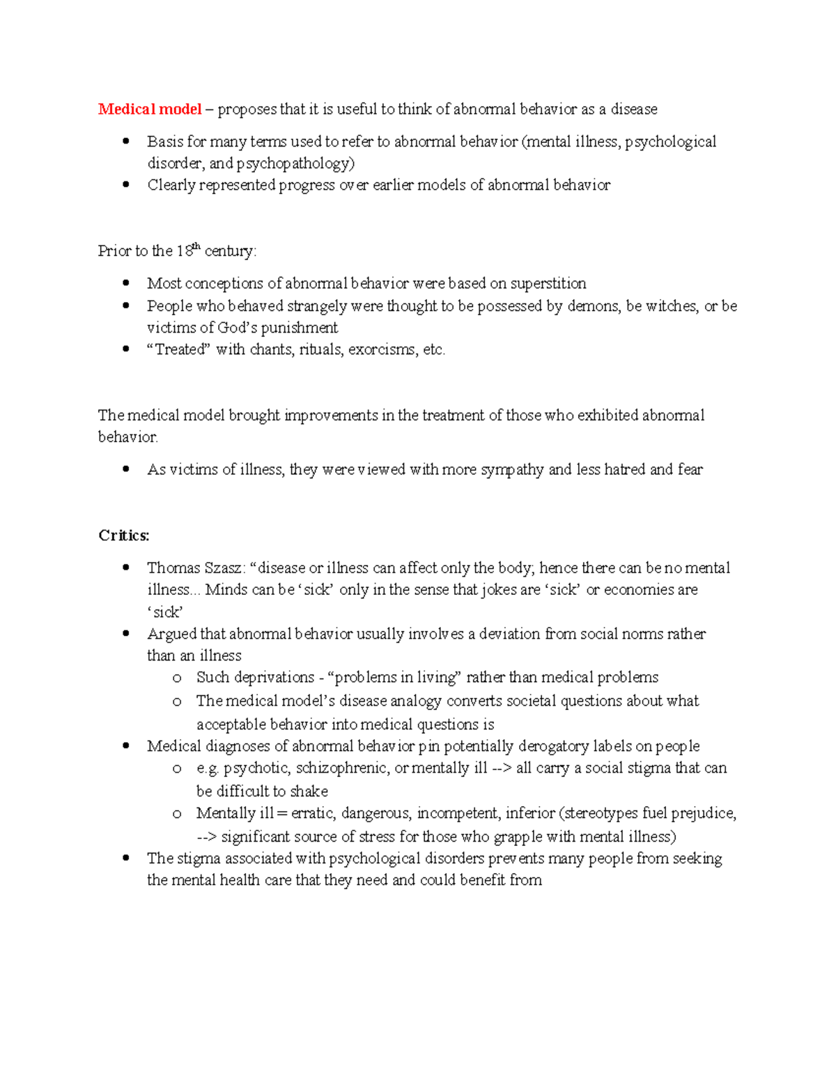 Psychological Disorders: Understanding Abnormal Behavior - Chapter 14 ...