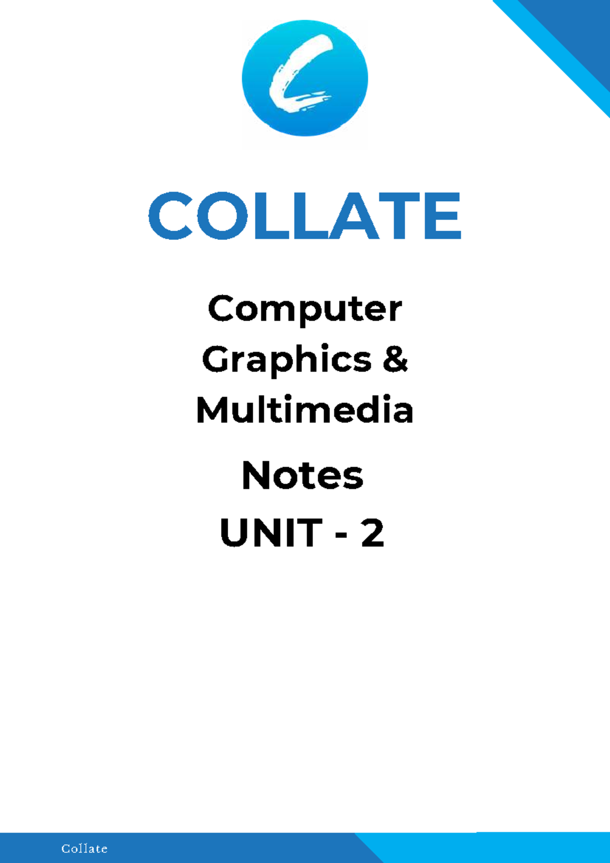 Collate - CGMT UNIT 2 Notes - Unix and Shell Programming - Collate ...