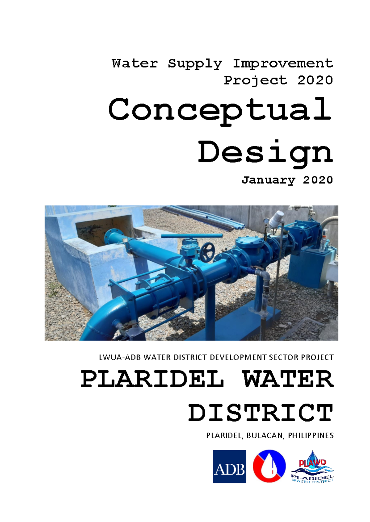 PLAWD Water Supply Improvement Project 2020: Conceptual Design Report ...
