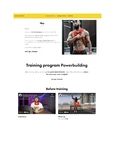 Anatoly's 8-Week Powerbuilding Program: Gym & Home Training Guide