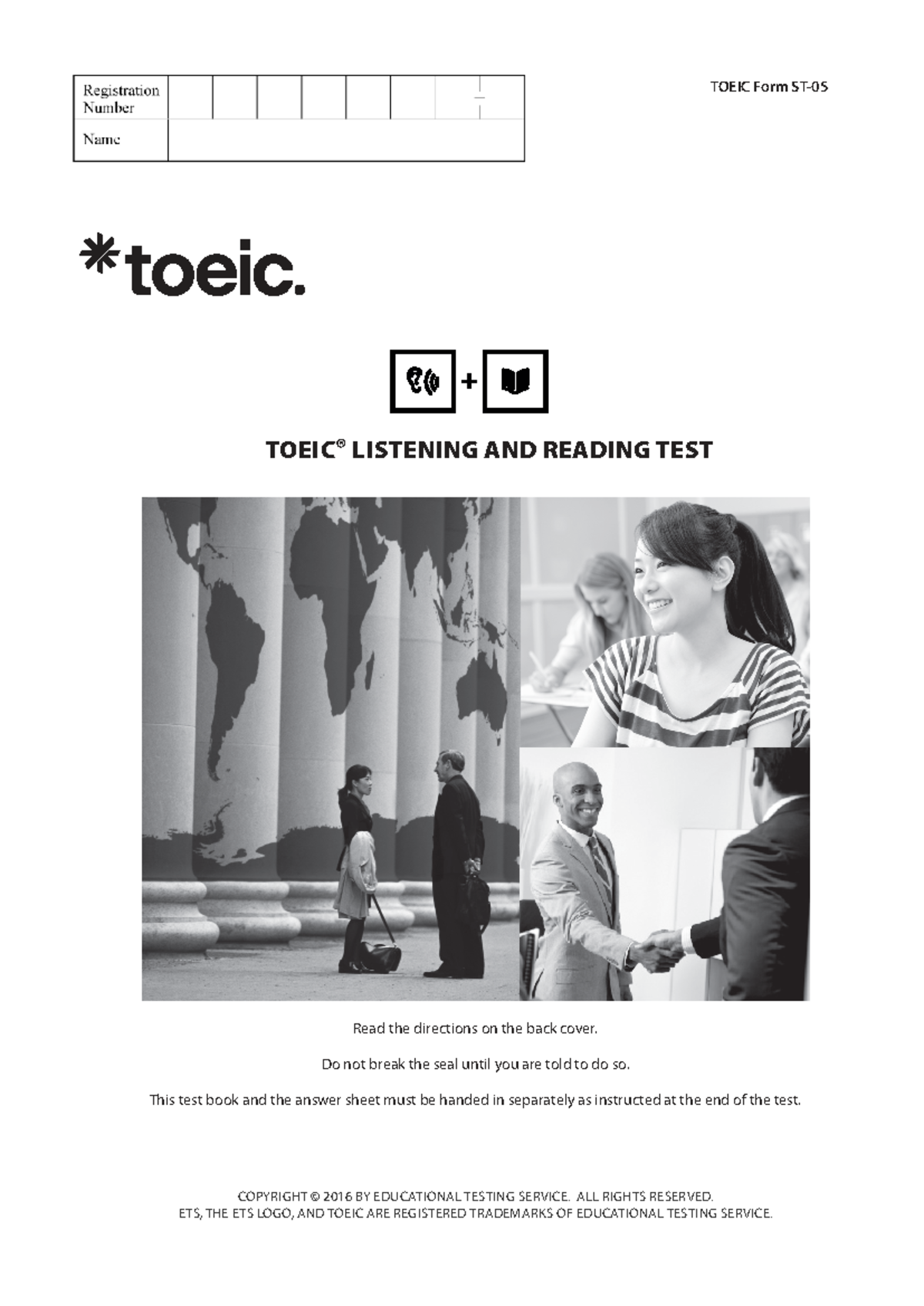 TOEIC Listening & Reading Test Sample - De thi mau TOEIC IIG - Studocu
