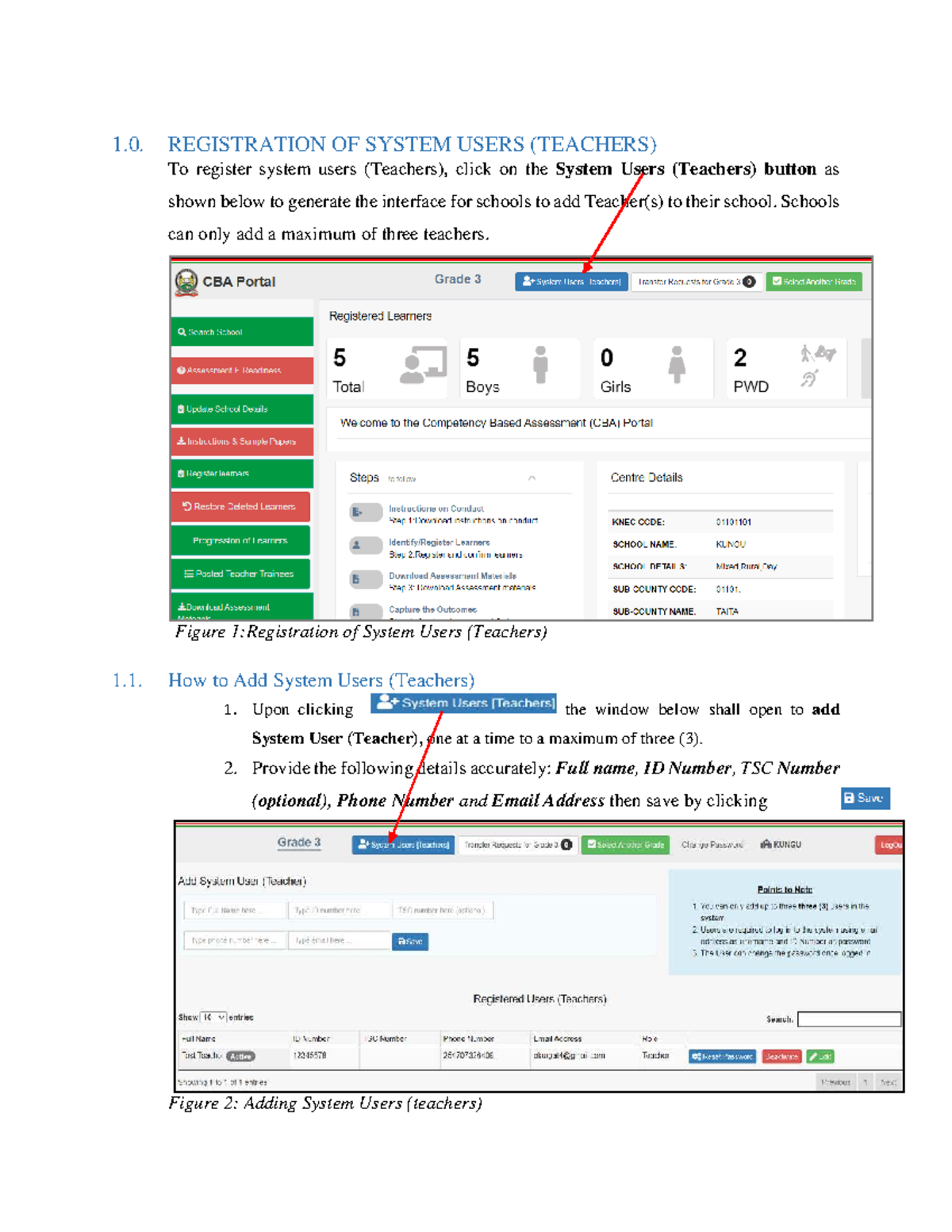 Registration of System Users (Teachers) - Guidelines 2022 - Studocu