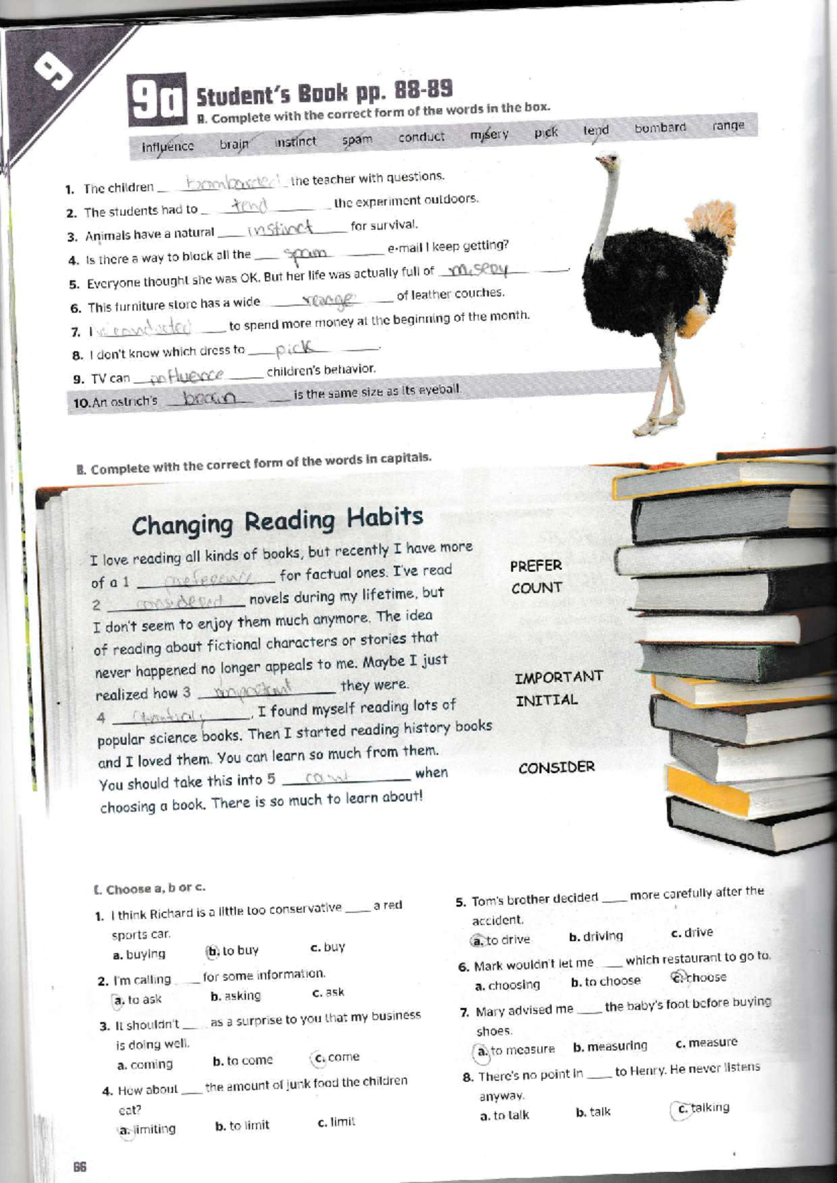 Homework 1: Reading and Writing Practice for Intermediate B (COPEI408 ...
