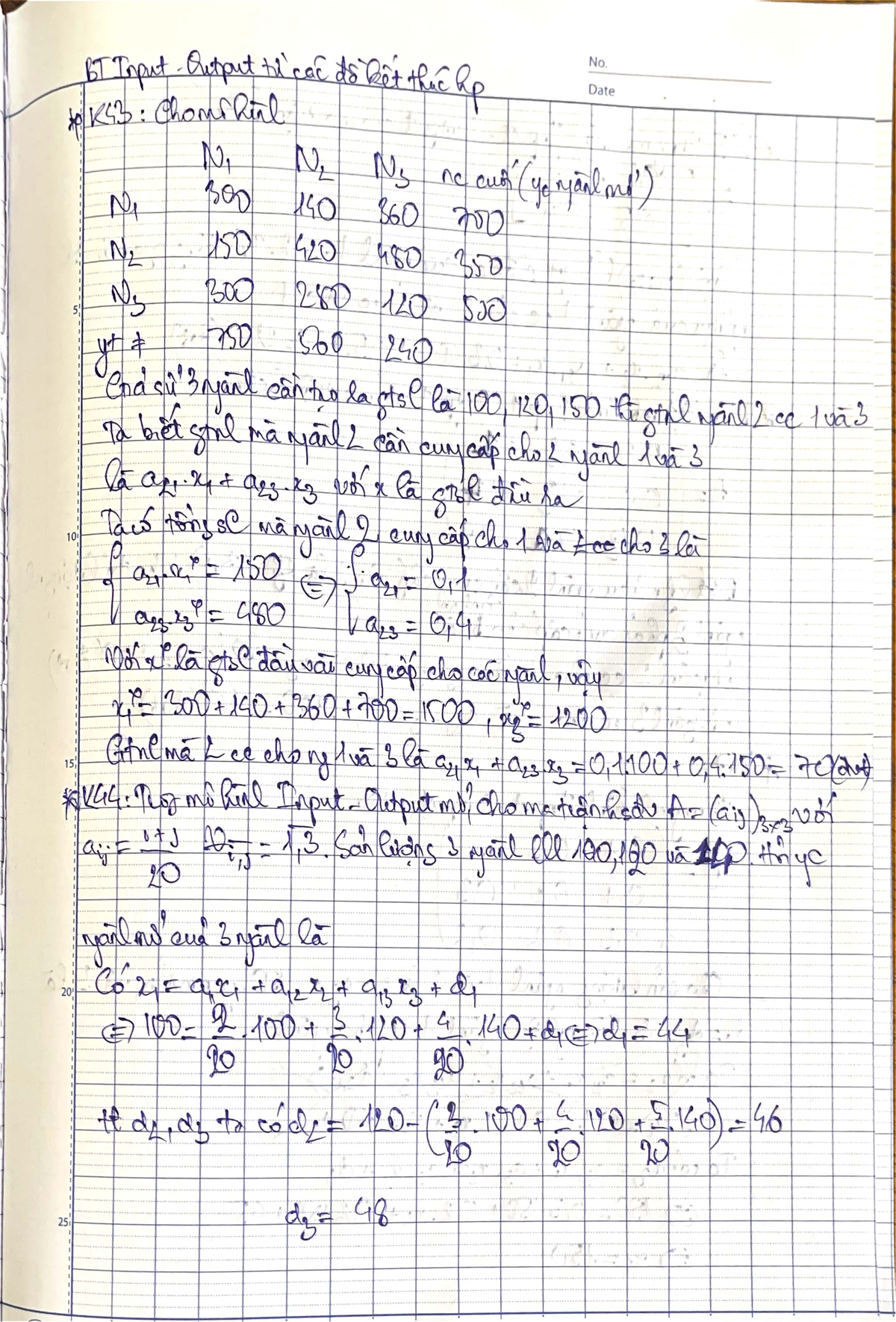 BT Input Output Analysis - Document 0.5 0.4 c4 - Studocu