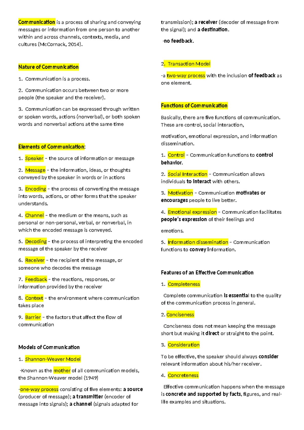Orgman Rev - First Semester Study Notes and Key Concepts - Studocu