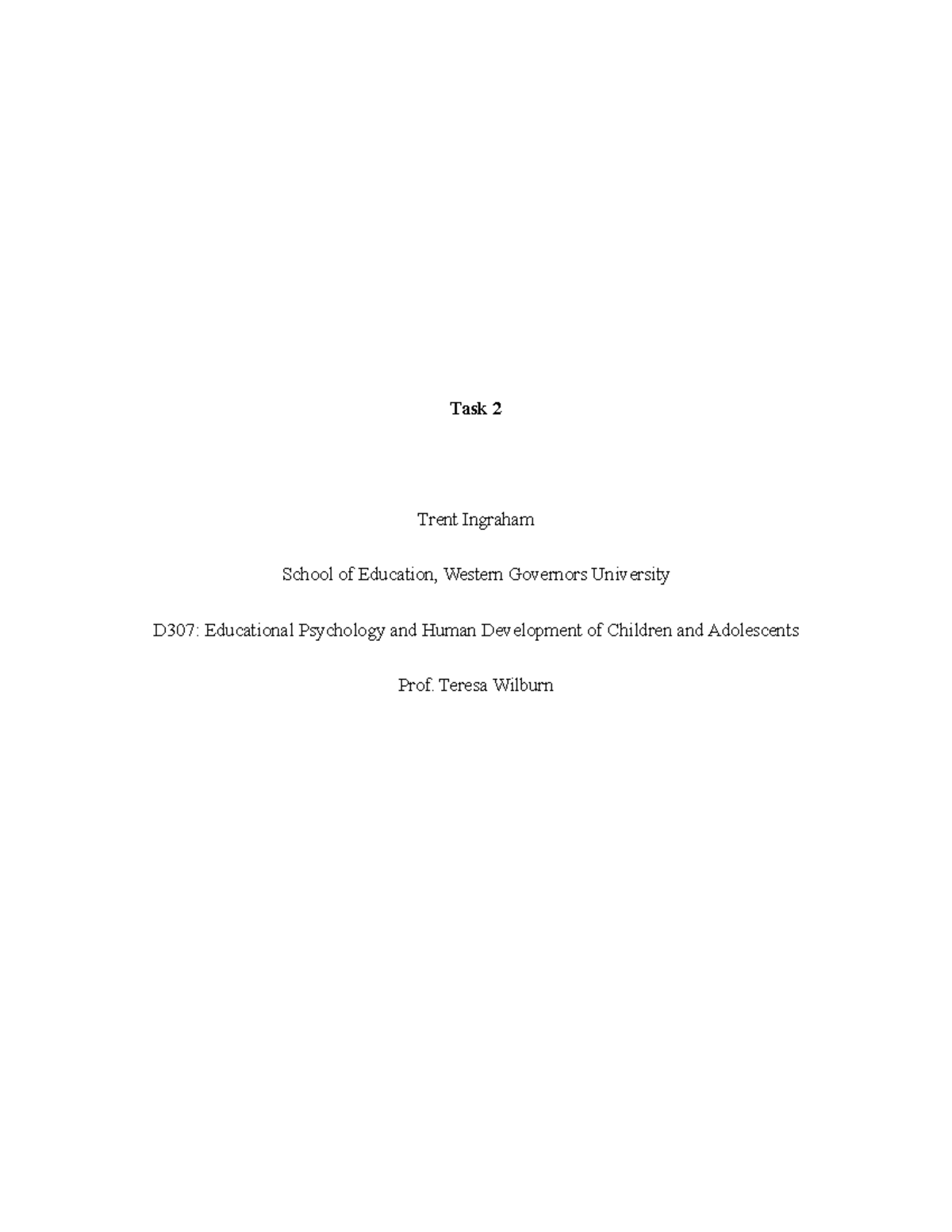 D307: Educational Psychology - Constructivist Learning Philosophy - Studocu