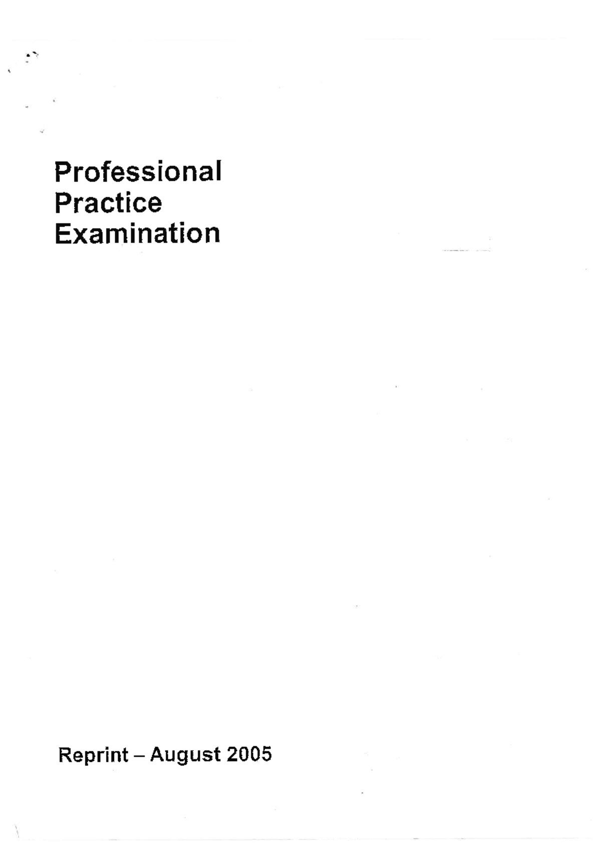 Practice Exams for P.Eng. Licensure: Professional Practice Exam Review ...