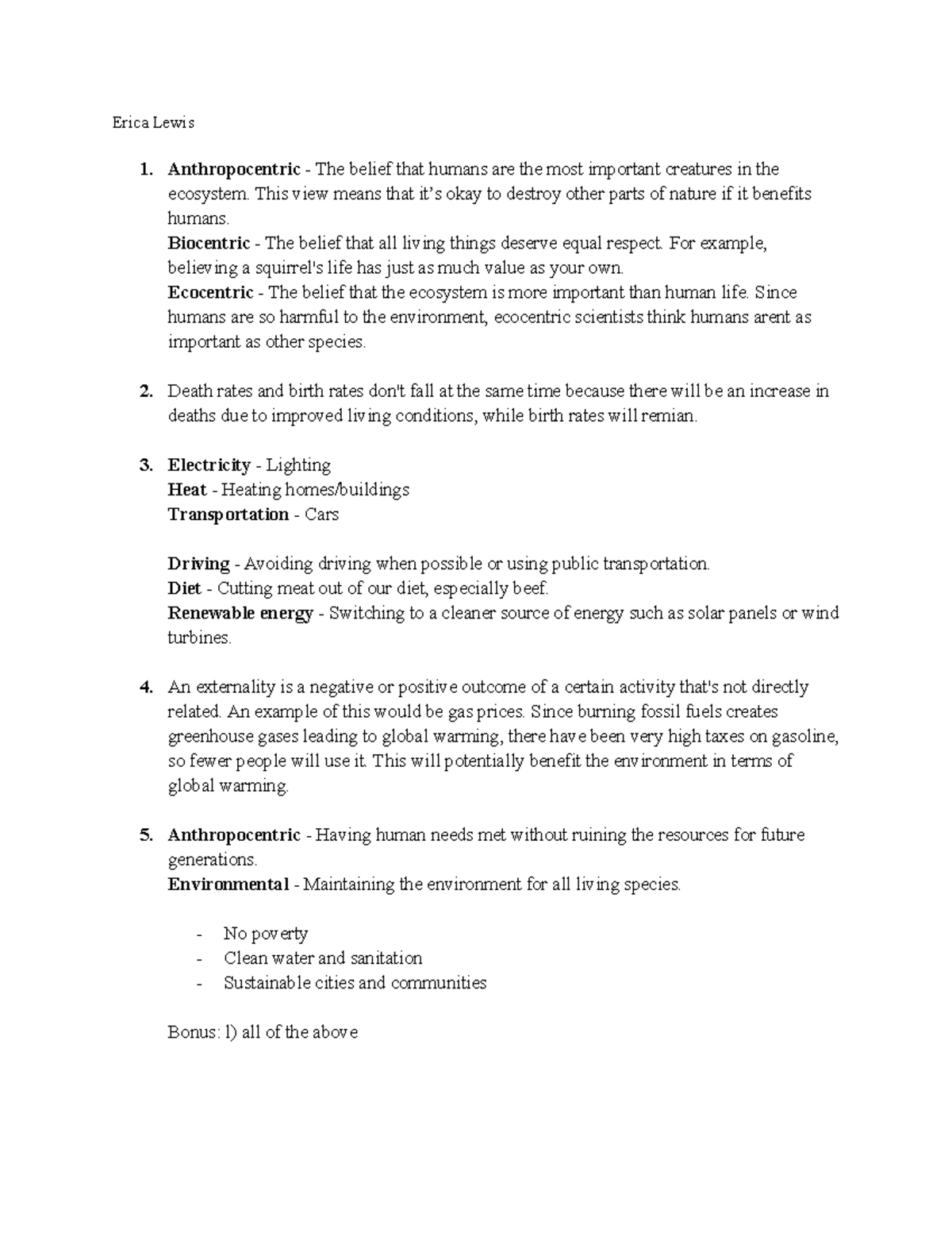 Ecology Final Exam Study Guide: Key Concepts and Terms - Studocu