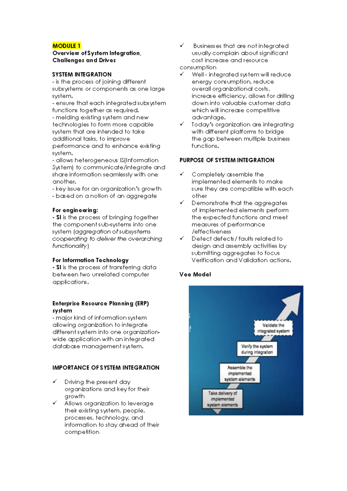 Sia Rev - System Integration Overview and Key Concepts - Studocu
