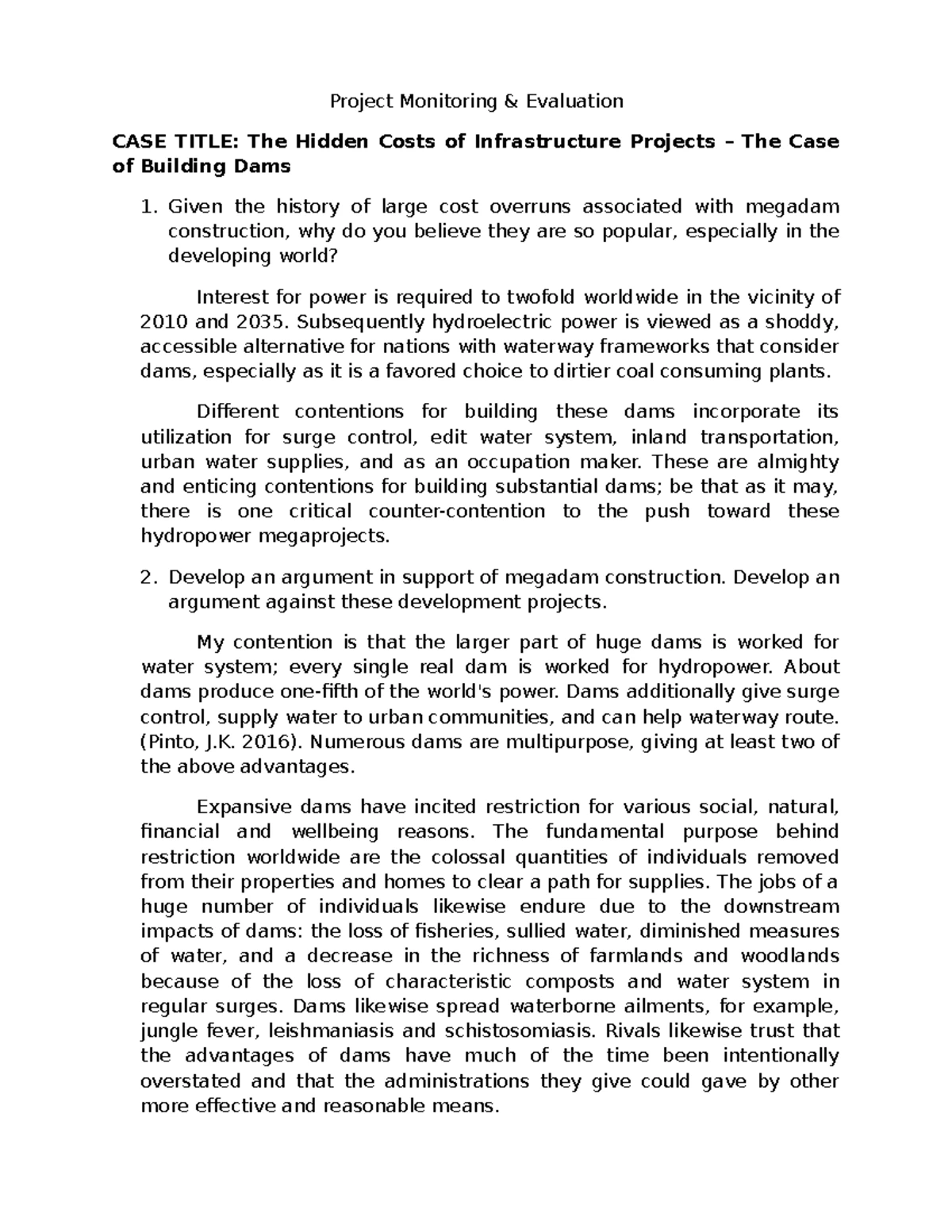 BSBA FM 1- Case Study: Universal Robina Corporation Overview - Studocu