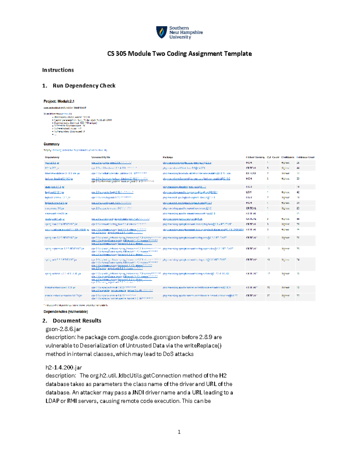 CS 305 Module Two Coding Assignment- Tony A - CS 305 Module Two Coding ...