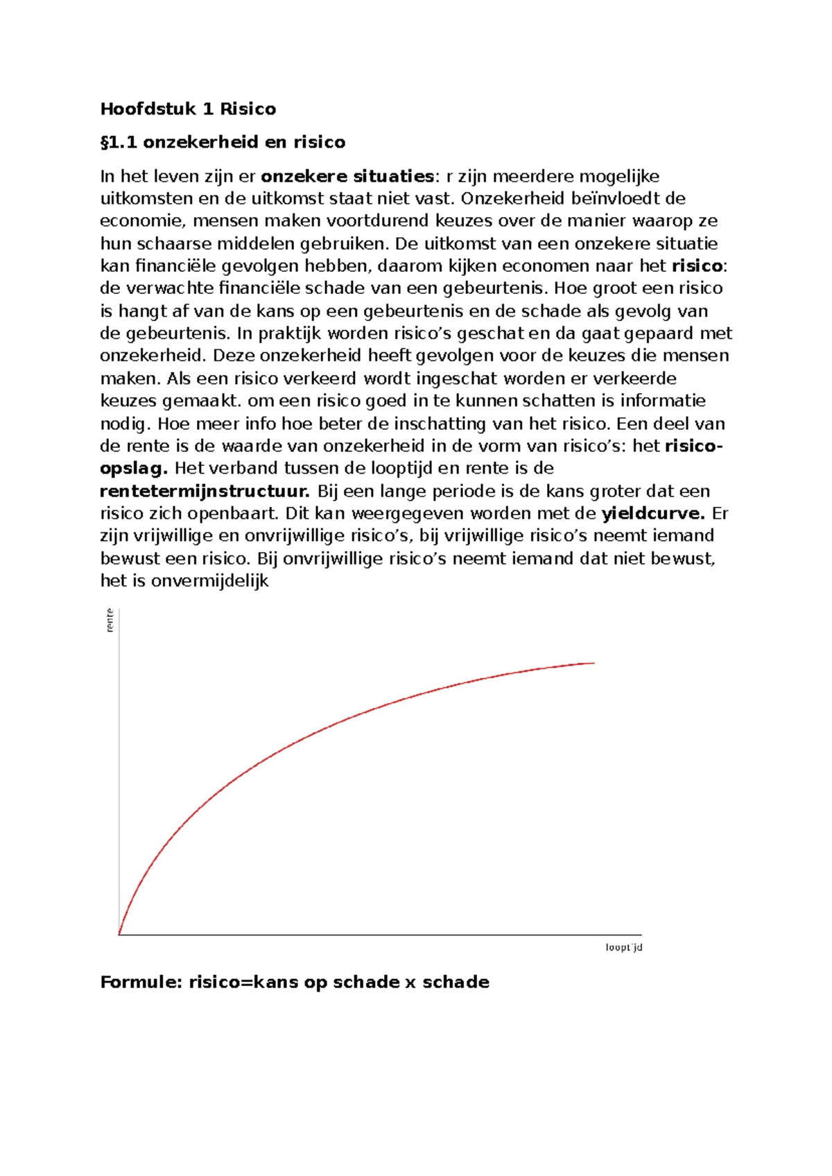 Economie Module 6: Risico en Rendement - Hoofdstuk 1 en 2 Samenvatting ...