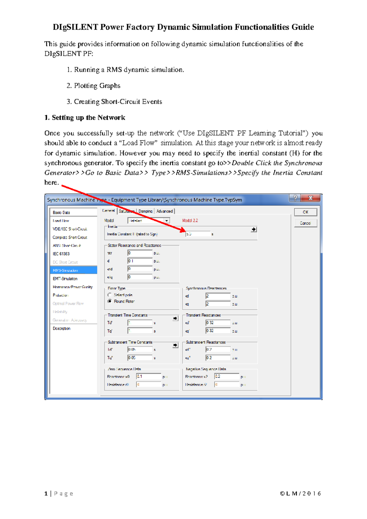 DIgSILENT PF Dynamic Simulation Functionalities Guide - Studocu