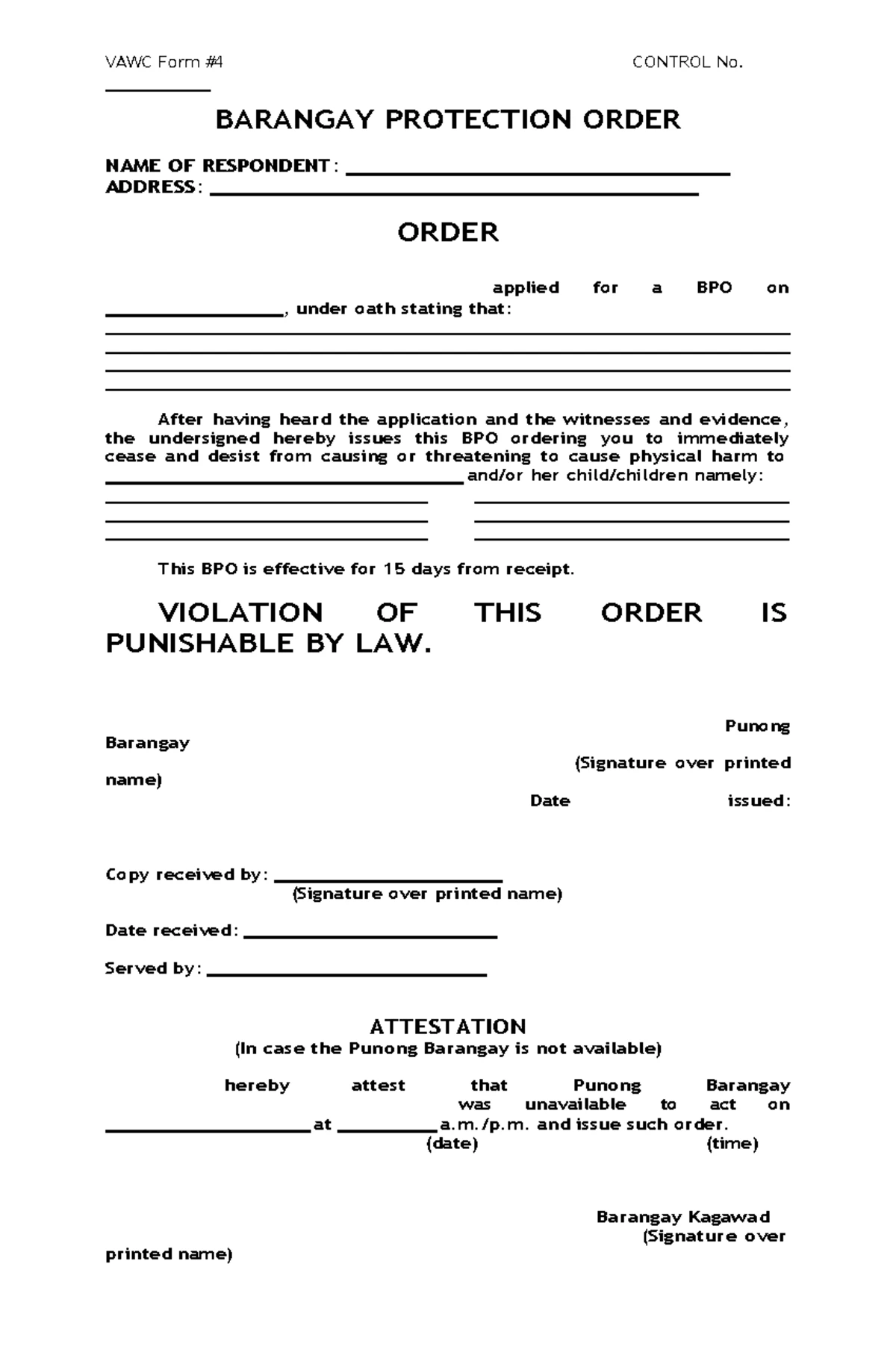 TFS - Affidavit of Undertaking for Leased Units MC 2018-015 - Studocu