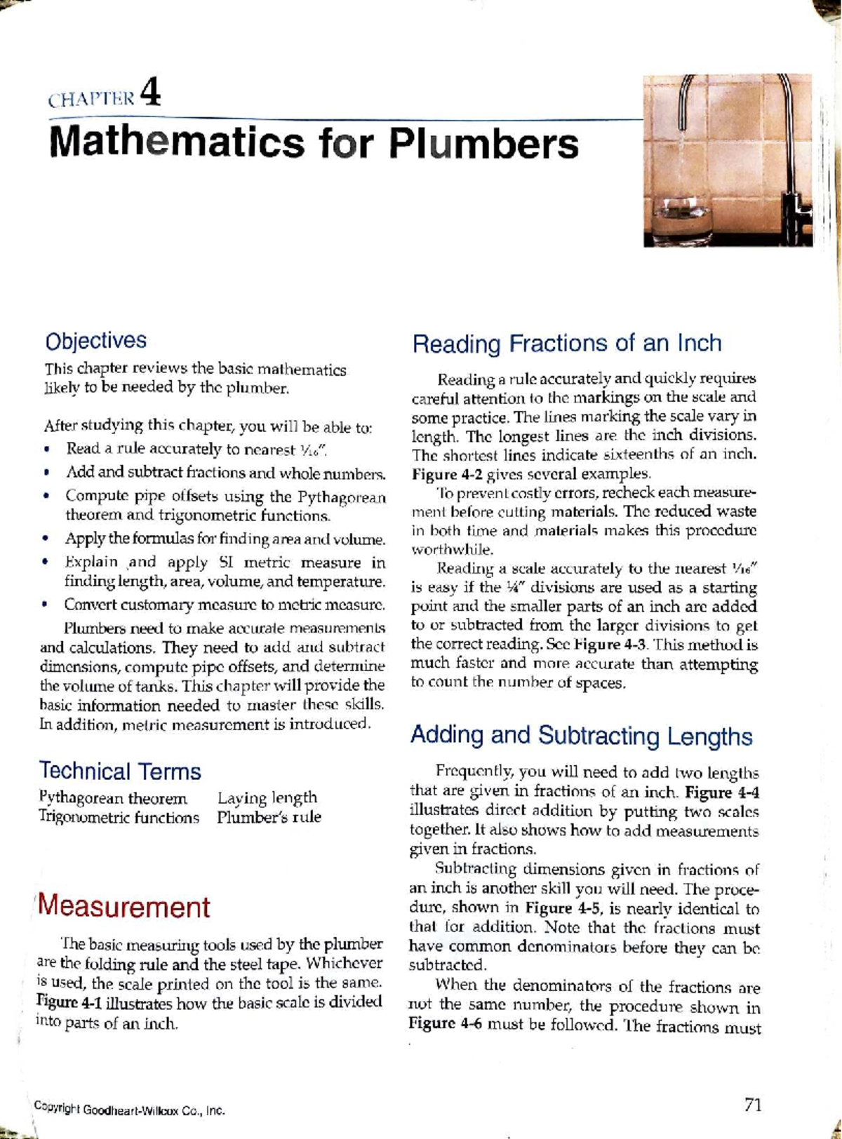 Chapter 4 - Mathematics for Plumbers: Reading Fractions and ...