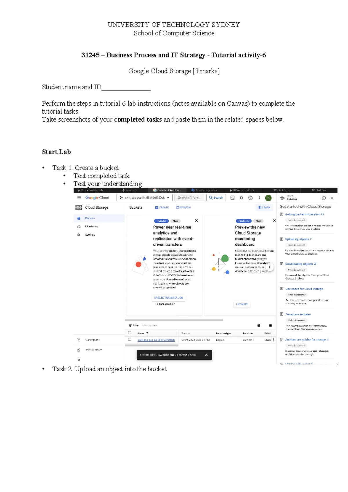 BUS 101 IT Strategy and Business Process Lecture Notes - Studocu