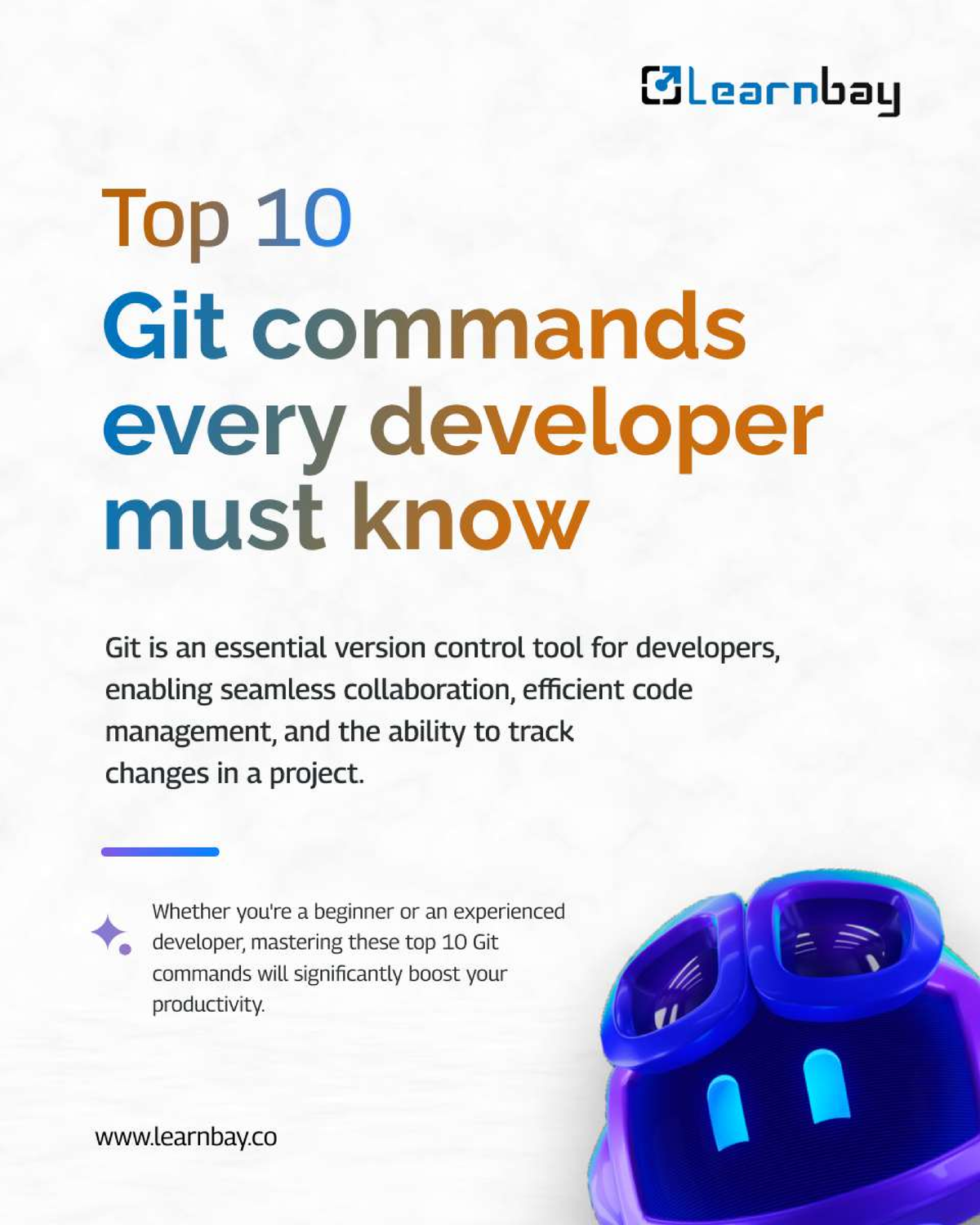 Top 10 Essential Git Commands for Developers (Course Code: 1739010086 ...