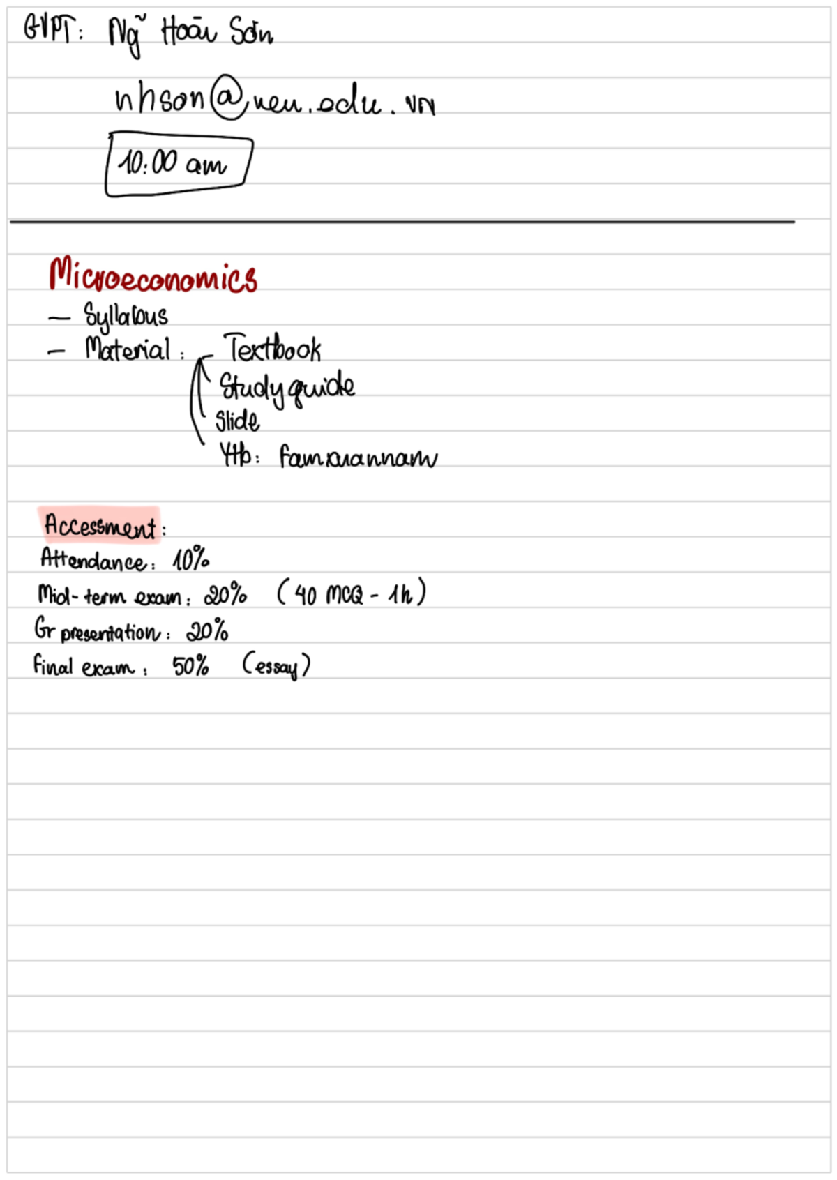 Microeconomics GWT Final Exam Review Notes - Studocu
