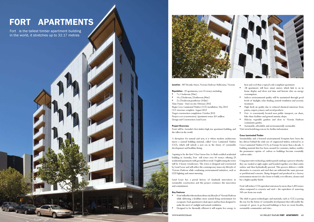 VIC project feature: Forté apartments - the world's tallest timber ...