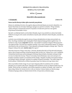 Insha ya kumbukumbu - Muundo una kumbukumbu. Kumbukumbu huwa mkutano ...