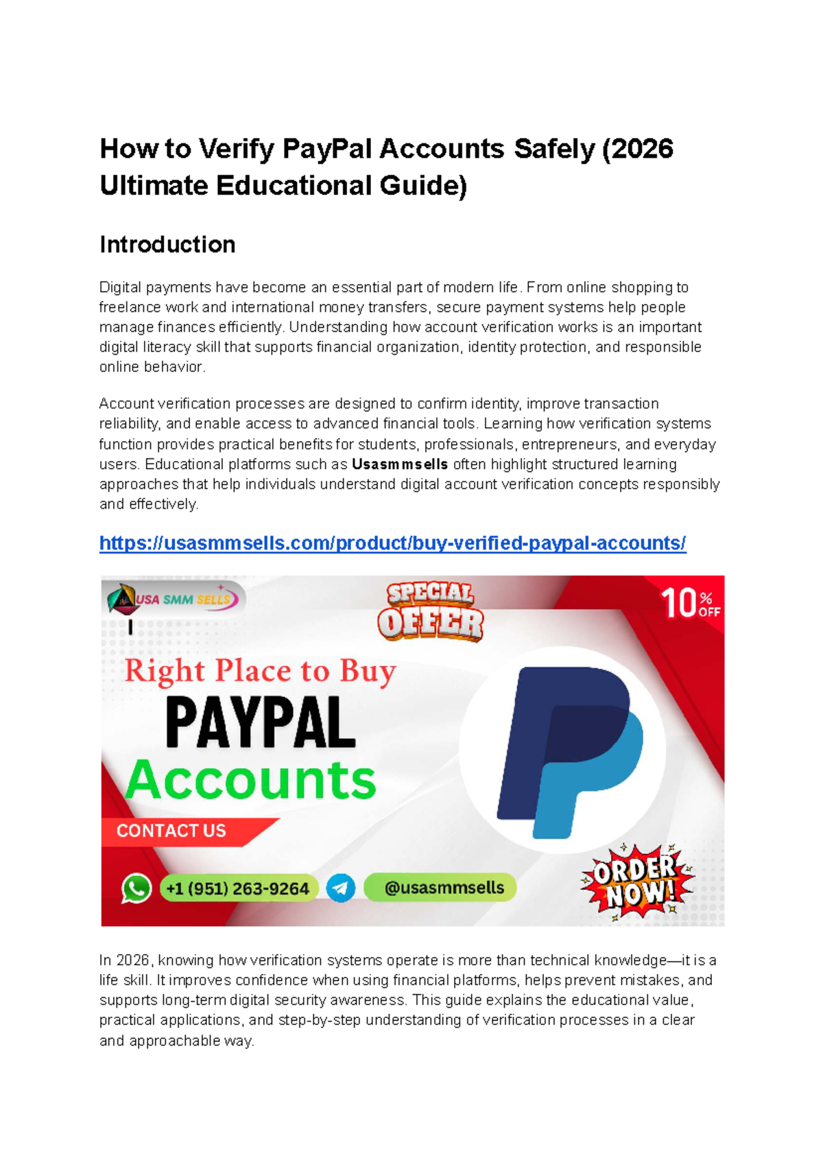 Top 30 Trusted Sources for Hassle-Free PayPal Account Verification ...