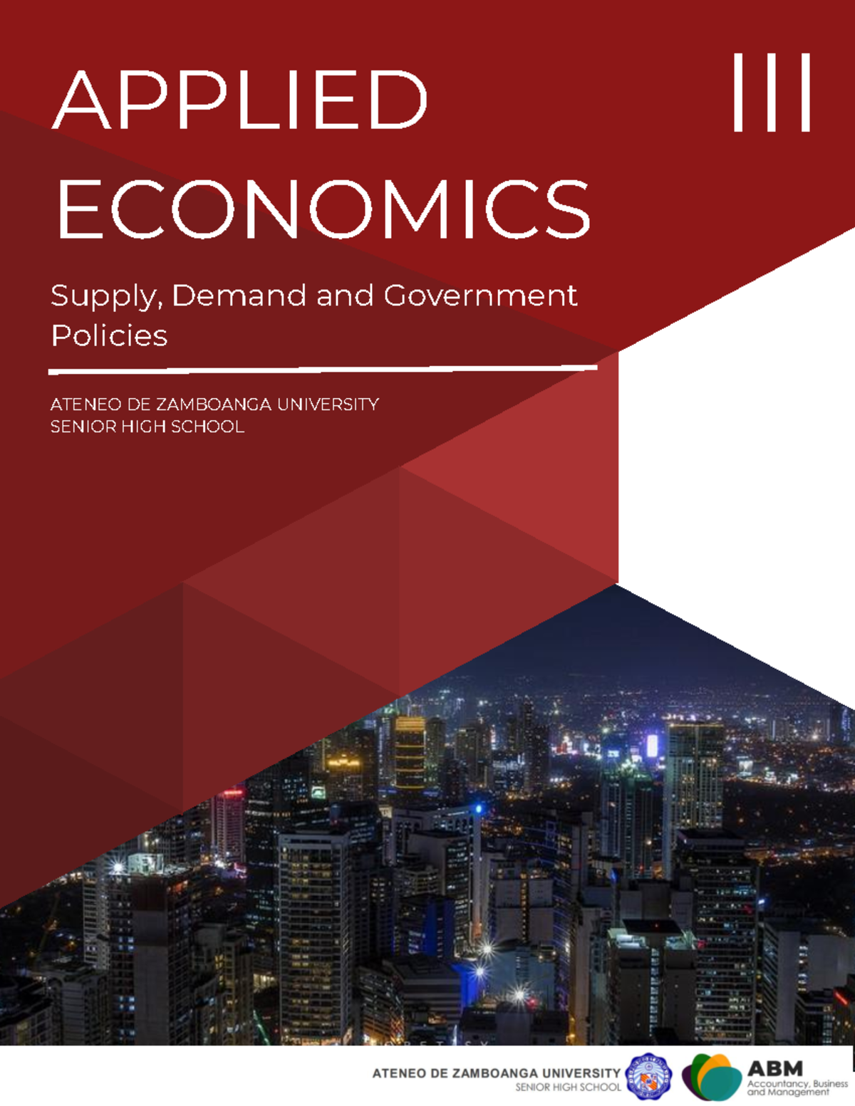 Applied Economics Module 3 - APPLIED ECONOMICS Supply, Demand and ...