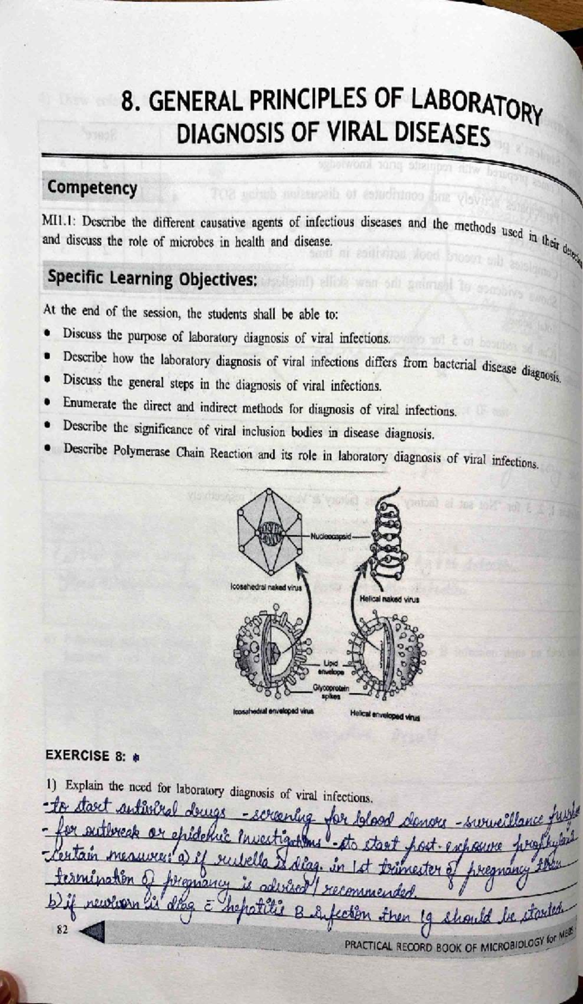 General Principles of Laboratory Diagnosis of Viral Diseases (MI1.1 ...