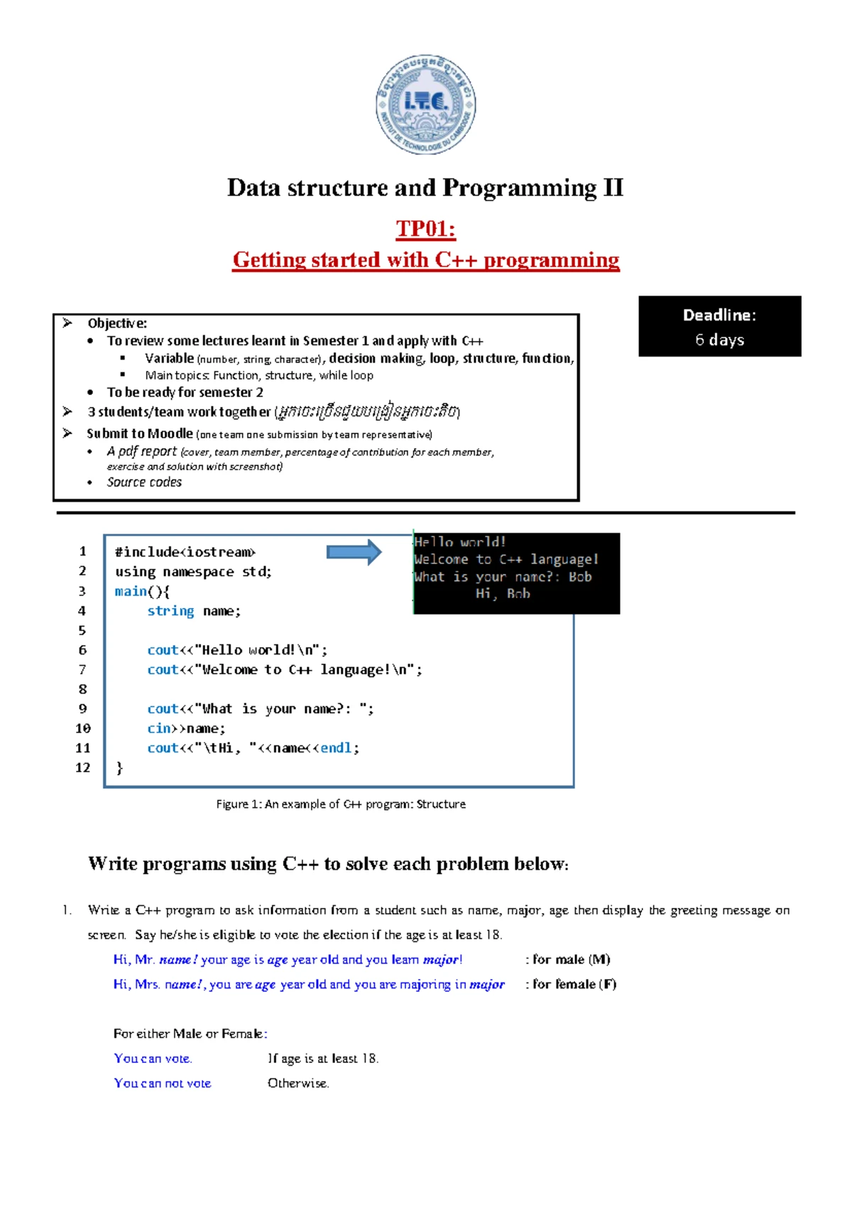 TP05: Linked List Implementation for Data Structure & Programming II ...