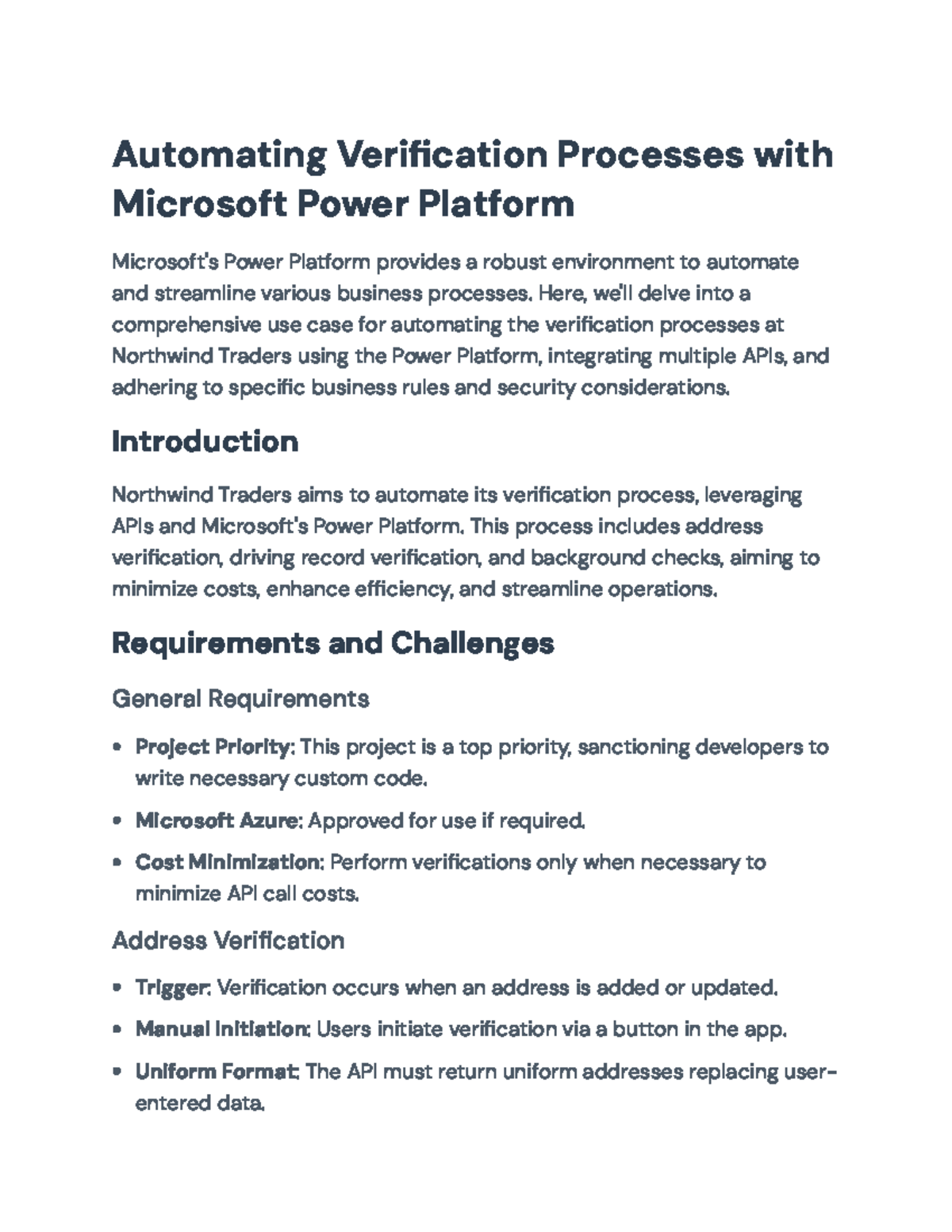 Automating Verification Processes with Microsoft Power Platform ...