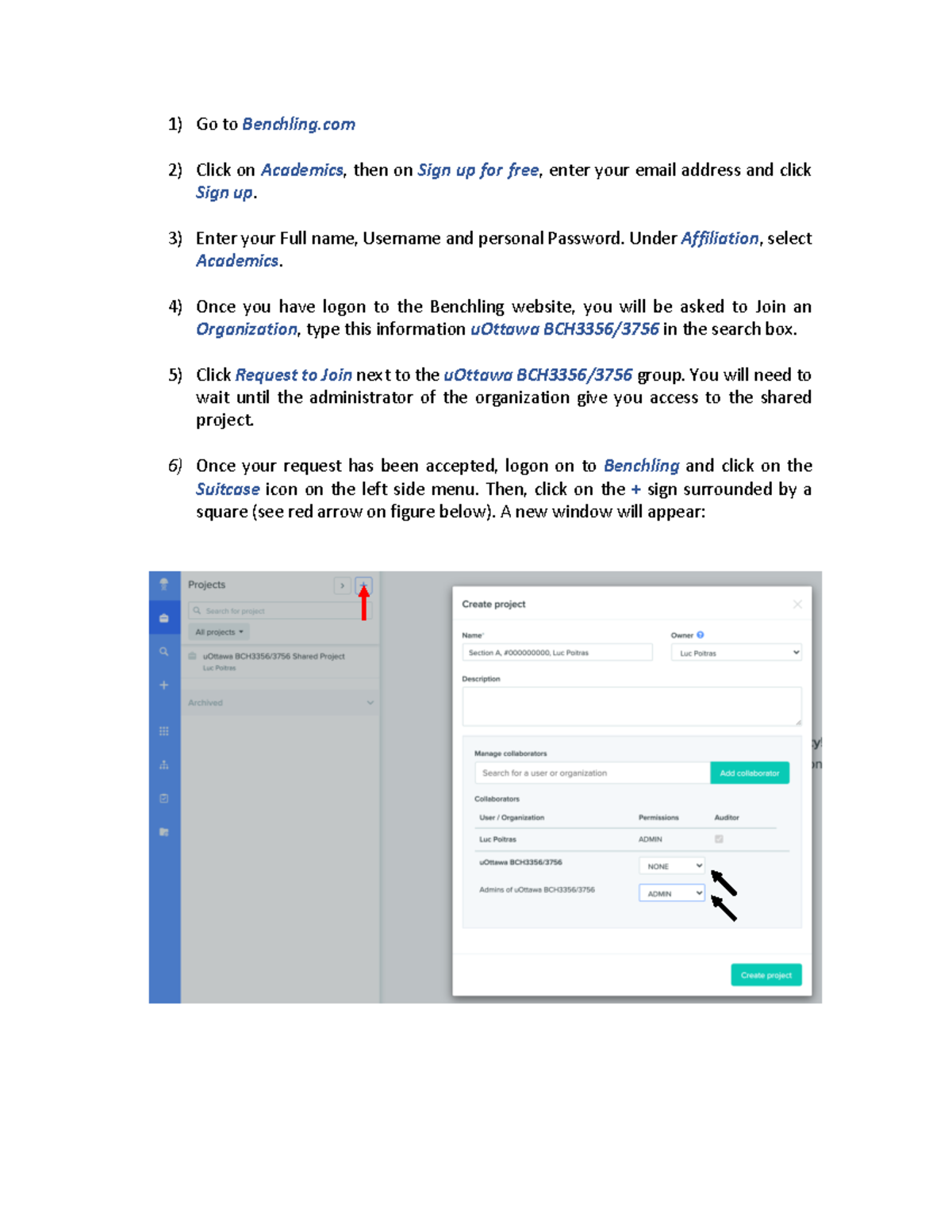 Guide to Setting Up Your Lab Notebook on Benchling (BCH3356/3756) - Studocu