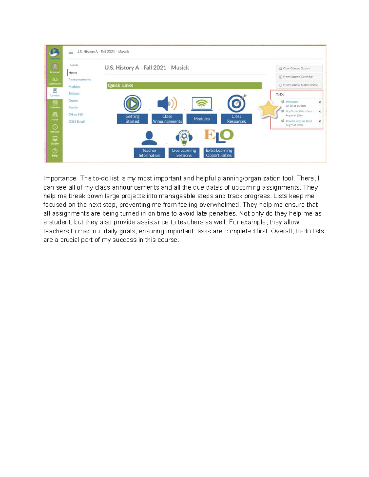 Planning and Organization Strategies for ELO Success - Studocu