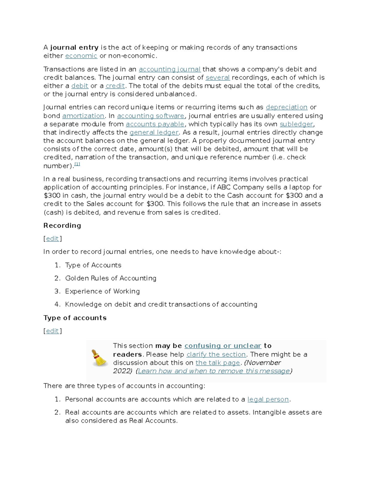 Journal entry - Transactions are listed in an accounting journal that ...