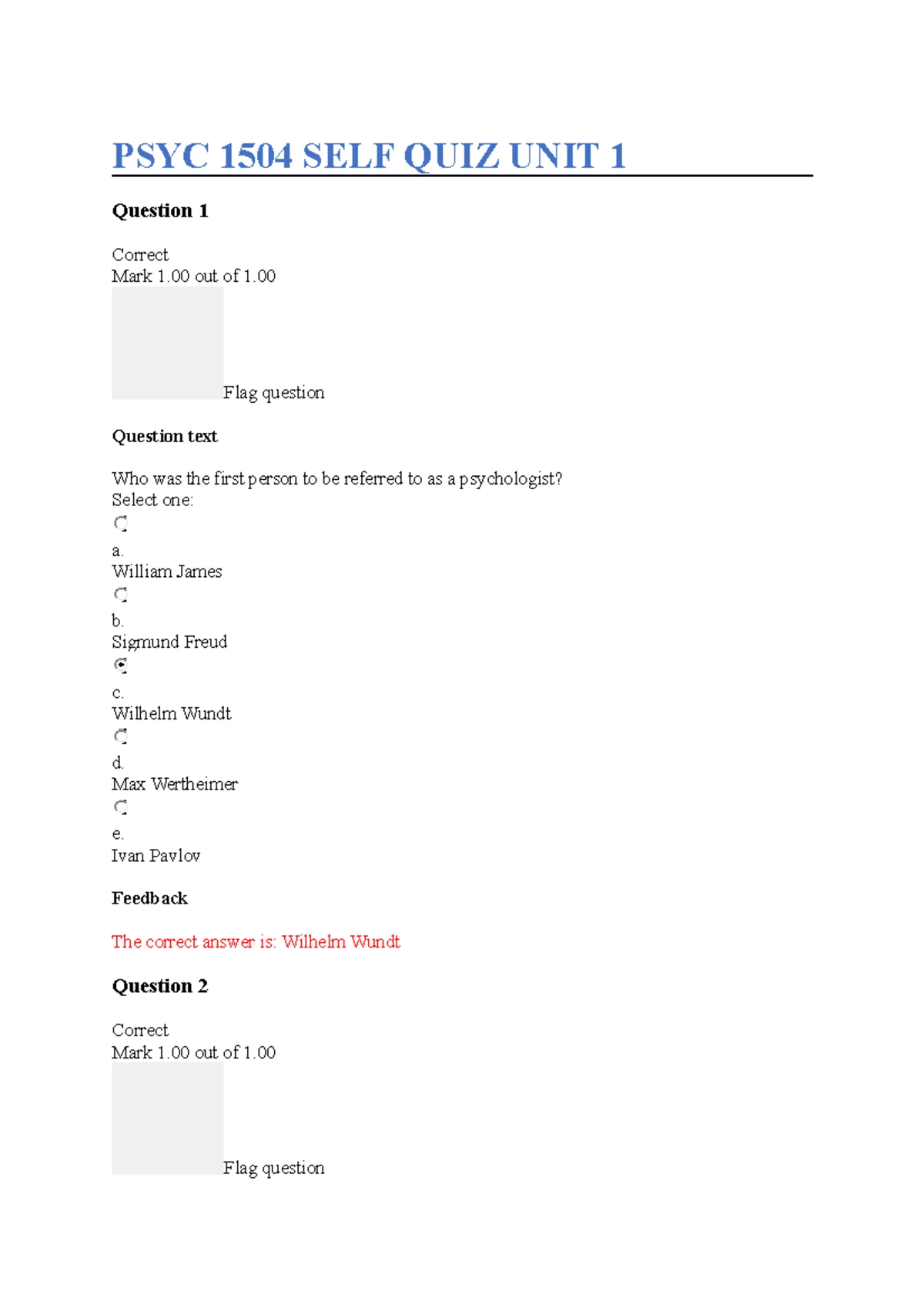 Review Quiz Attempt review PSYC 1504 - Deprecated API usage: The SVG ...