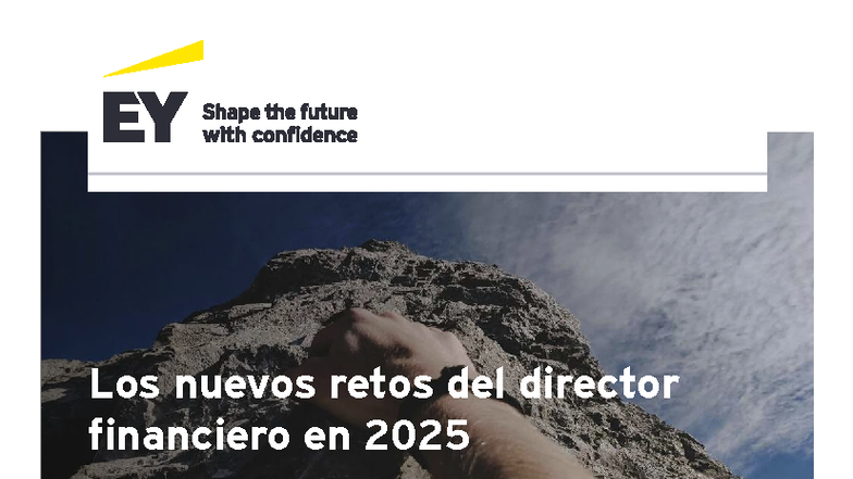 Retos del CFO en 2025: Transformación y Estrategia Financiera - Studocu