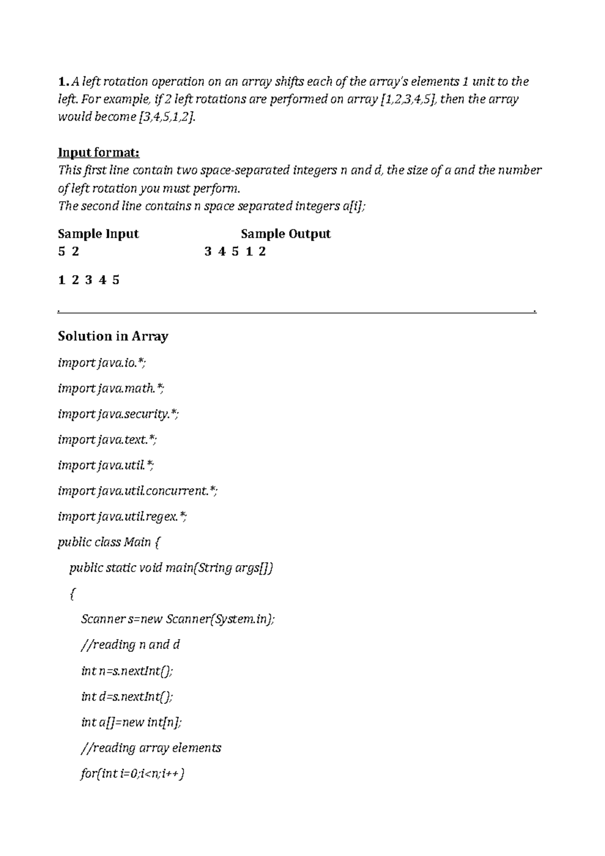 1-Problem on Arrays - Competitive coding-18-04-2022 [18-Apr-2022 ...