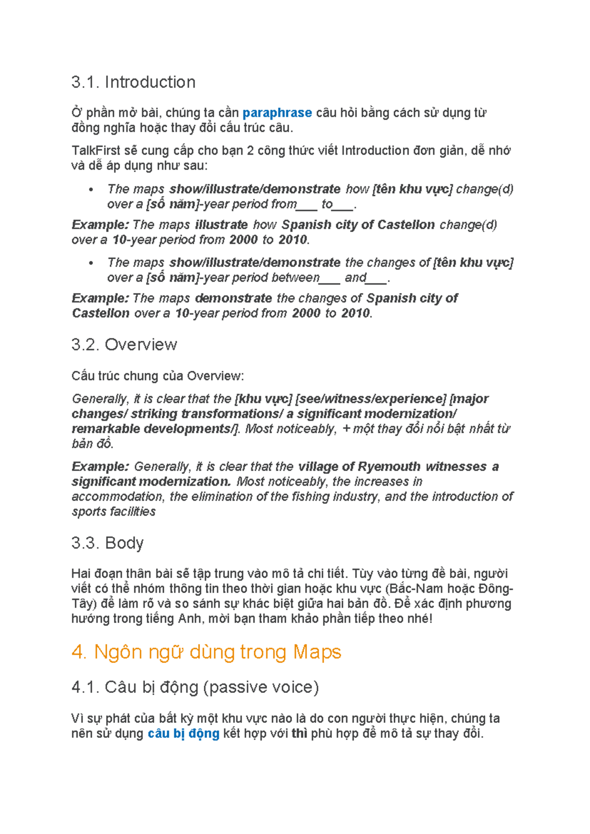 Writing Task 1: MAP - Strategies for Effective Descriptions and ...