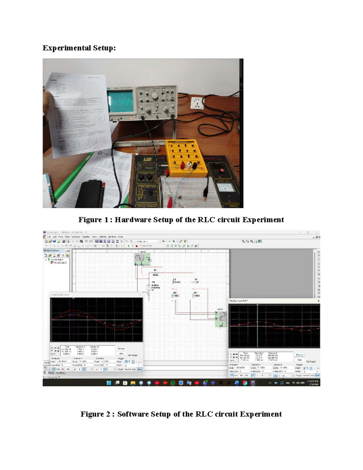 Ac 3 colour - Ac lab - Electrical Circuits I - Experimental Setup ...