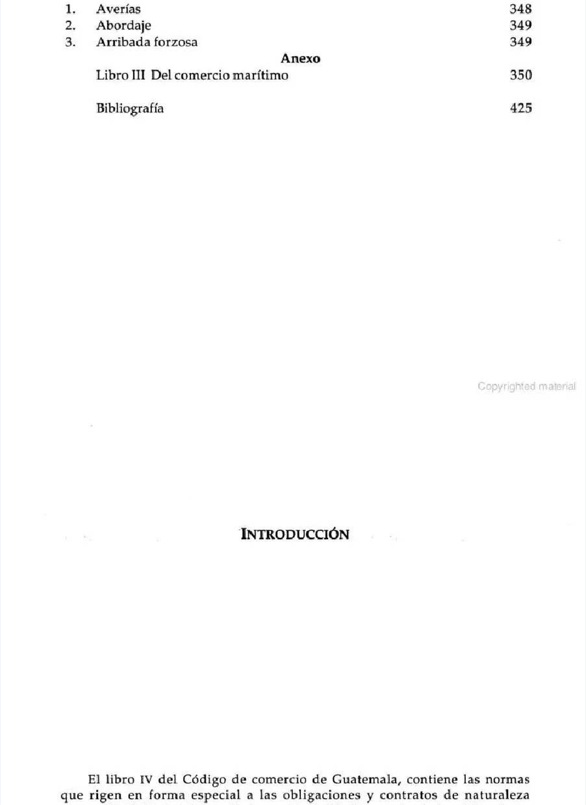 Derecho Mercantil Guatemalteco - Tomo III: Obligaciones y Contratos - Document Preview